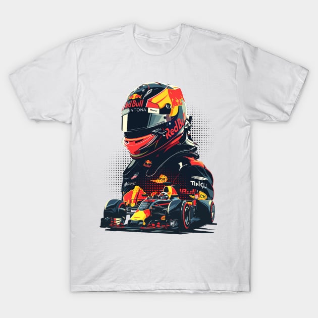 F1 Racing T-Shirt by jaybeetee